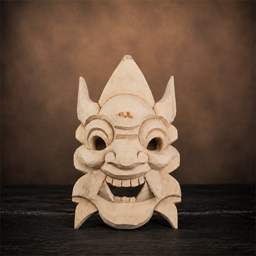 Blank‑Carved Kaishan Mask